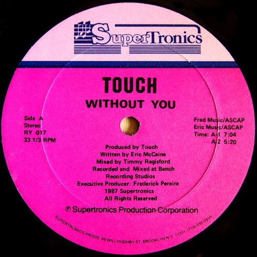 Touch (12) - Without You (12")