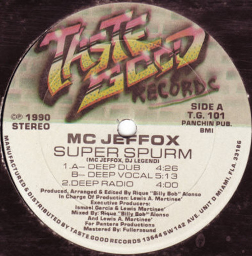 MC Jeffox - Super Spurm (12")