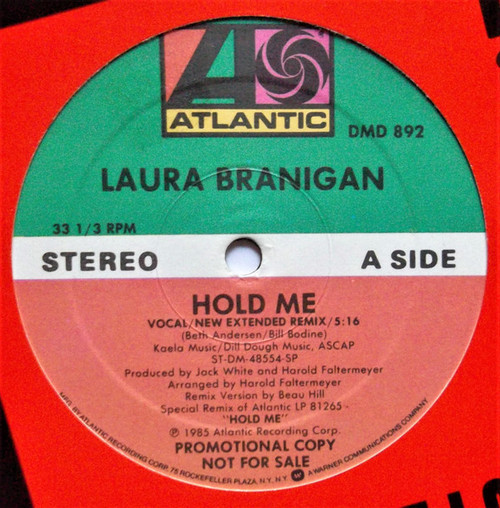 Laura Branigan - Hold Me (12", Promo)