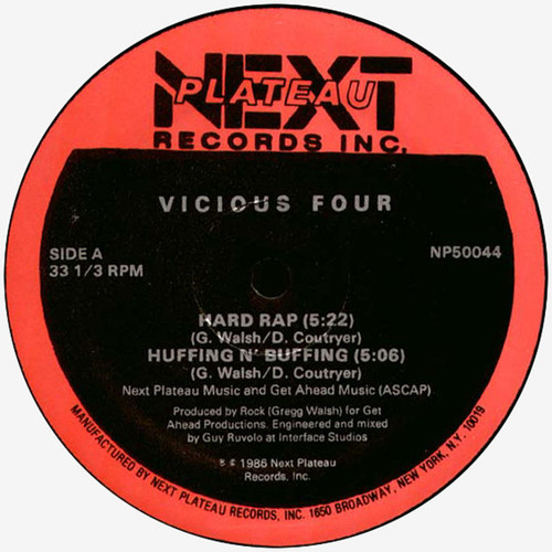 Vicious Four - Hard Rap (12")