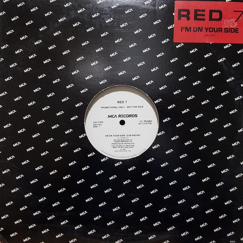 Red 7 - I'm On Your Side (12", Promo)