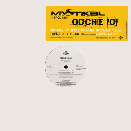 Mystikal - Oochie Pop (12", Promo)
