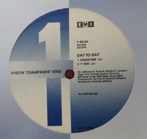 Evelyn "Champagne" King* - Day To Day (12", Single)