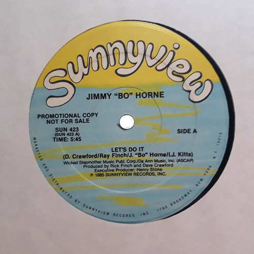 Jimmy "Bo" Horne - Let's Do It (12", Promo)