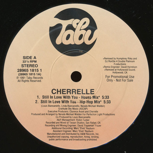 Cherrelle - Still In Love With You (12", Promo)