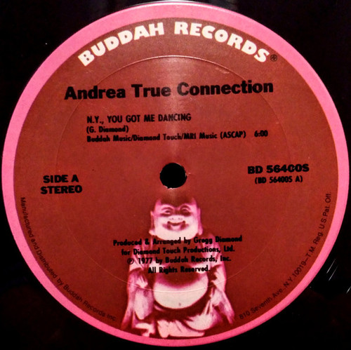 Andrea True Connection - N.Y., You Got Me Dancing / Fill Me Up (Heart To Heart) (12")