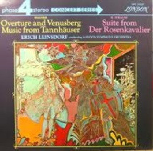 Wagner* / R. Strauss*, Erich Leinsdorf Conducting London Symphony Orchestra* - Overture And Venusberg Music From Tannhäuser / Suite From Der Rosenkavalier (LP, Album, Gat)