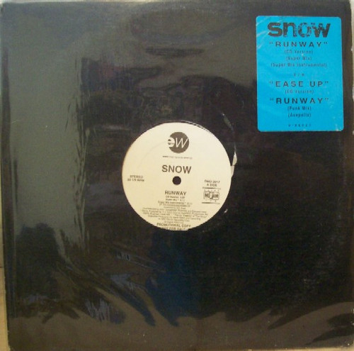 Snow (2) - Runway - EastWest Records America - DMD 2017 - 12", Promo 947496806