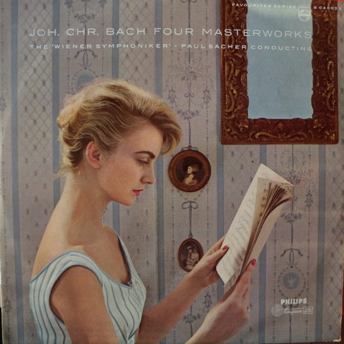 Joh. Chr. Bach* - The 'Wiener Symphoniker'* - Paul Sacher - Four Masterworks (LP)