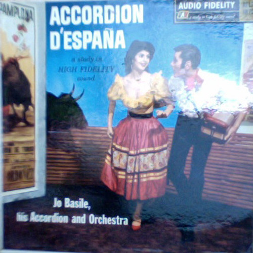 Jo Basile, His Accordion And Orchestra* - Accordion D'España (LP)