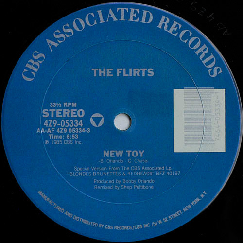 The Flirts - New Toy (12")