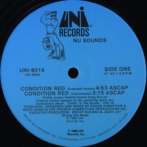 Nu Sounds* - Condition Red (12")