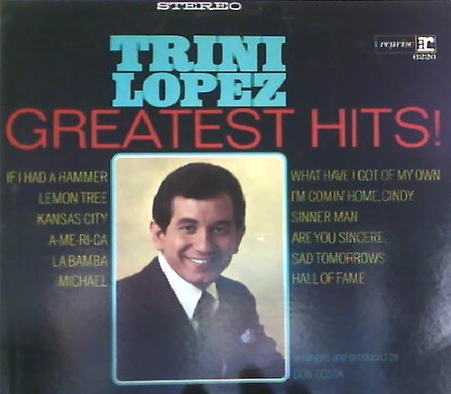 Trini Lopez - Greatest Hits (LP, Comp)