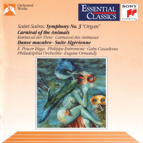 The Philadelphia Orchestra, Eugene Ormandy, E. Power Biggs, Saint-Saëns* - Saint-Saëns Organ Symphony (No. 3 In C Minor, Op. 78) (CD, Comp, RE)