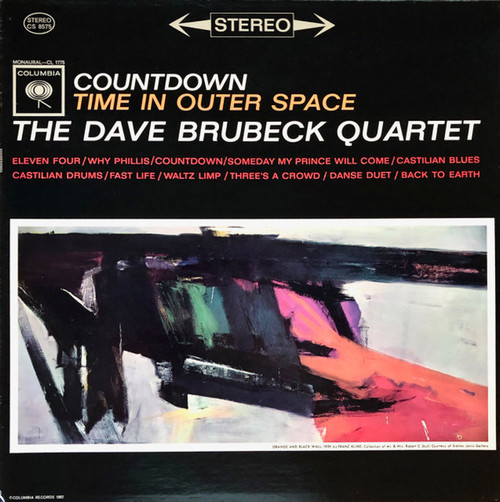 The Dave Brubeck Quartet - Countdown: Time In Outer Space - Columbia - CS 8575 - LP, Album 955486224