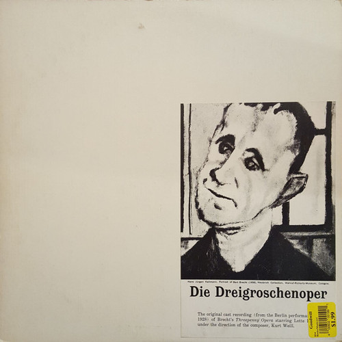 Kurt Weill, Bert Brecht* - Die Dreigroschenoper  (LP)