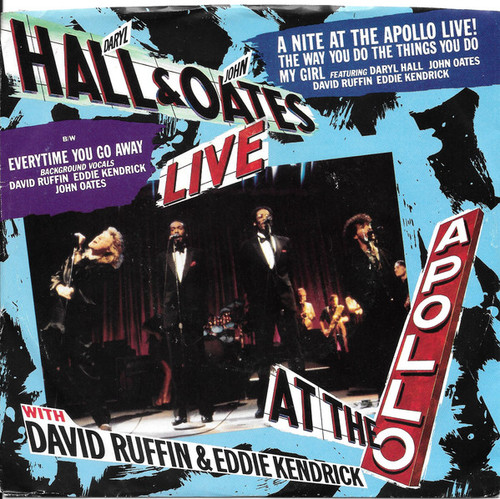 Daryl Hall & John Oates - A Nite At The Apollo Live! (7", Promo)