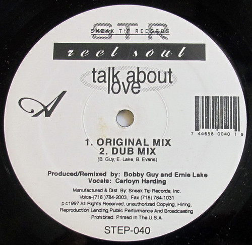 Reel Soul - Talk About Love (12")