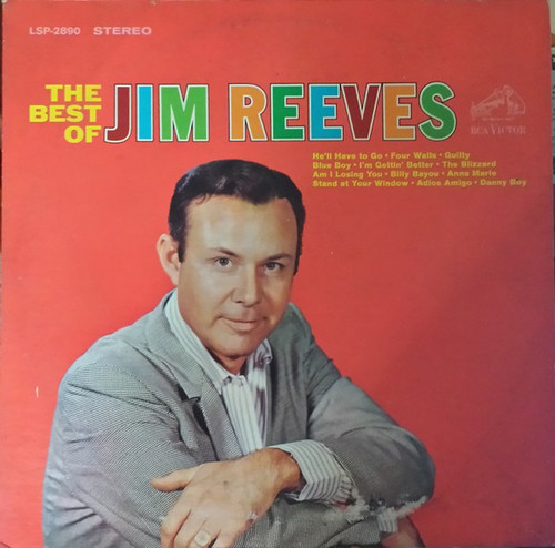 Jim Reeves - The Best Of Jim Reeves (LP, Comp, Ind)
