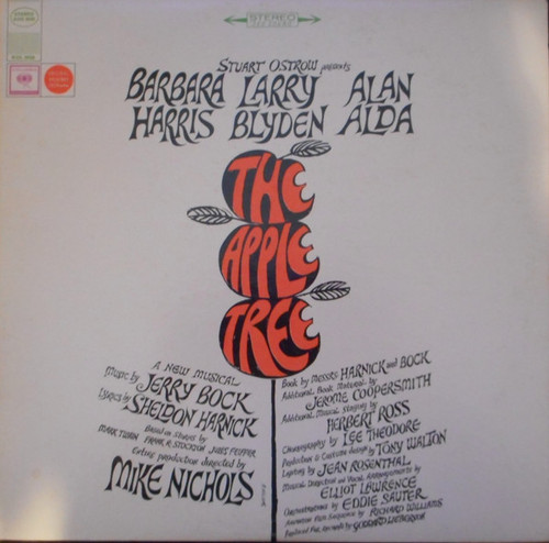 Barbara Harris (2), Larry Blyden, Alan Alda - The Apple Tree (LP, Album)