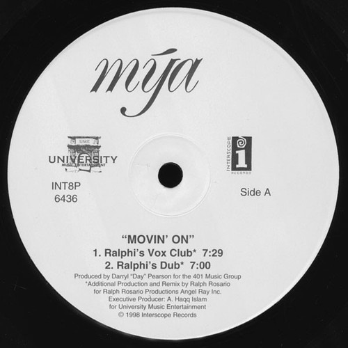 Mýa* - Movin' On (12")