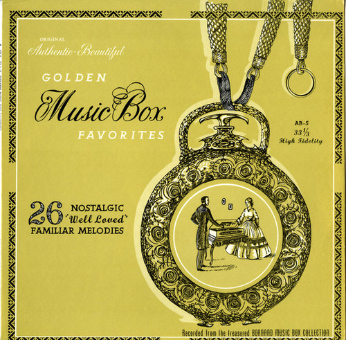 No Artist - Golden Music Box Favorites (LP, Mono)