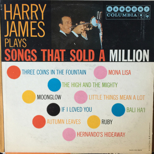 Harry James (2) - Harry James Plays Songs That Sold A Million - Harmony (4) - HL 7191 - LP 960359018