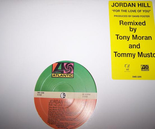 Jordan Hill - For The Love Of You (12", Promo)