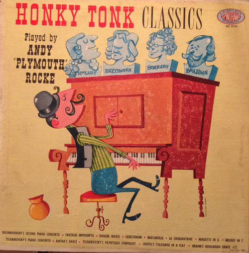 Andy "Plymouth" Rocke - Honky Tonk Classics (LP, Album, Gre)