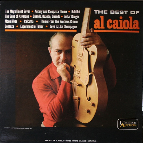 Al Caiola - The Best Of Al Caiola (LP, Comp, Mono)