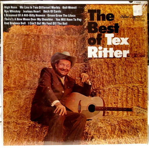 Tex Ritter - The Best Of Tex Ritter - Capitol Records - T-2595 - LP, Comp, Mono 963359282