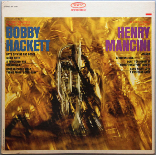 Bobby Hackett - Bobby Hackett Plays Henry Mancini - Epic - BN 26061 - LP, Album 963402494