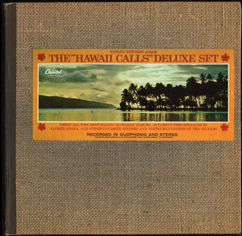 Webley Edwards - Webley Edwards Presents:  The "Hawaii Calls" Deluxe Set (3xLP, Comp, Dlx, Gat)
