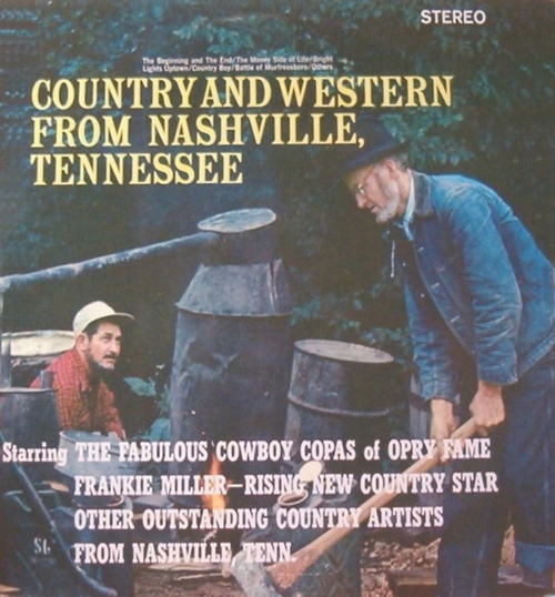 Various - Country And Western From Nashville, Tennessee (LP, Comp)