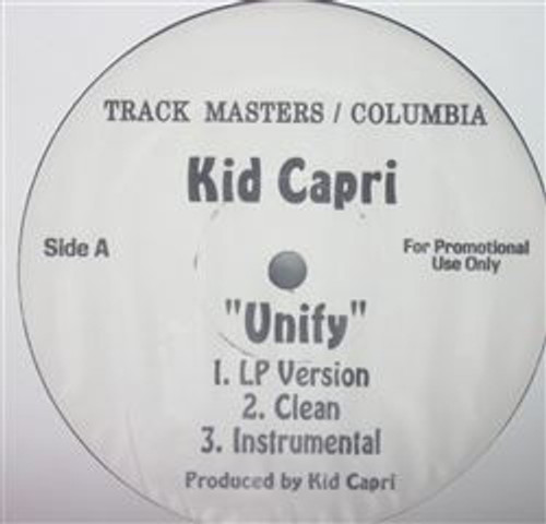 Kid Capri - Unify / We're Unified (12", Promo)