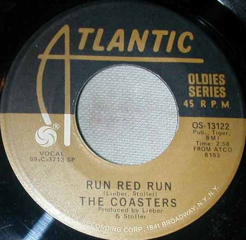 The Coasters - Run Red Run / Shoppin' For Clothes (7")