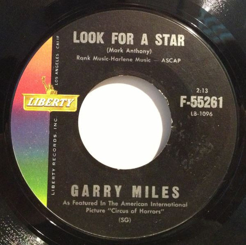 Garry Miles - Look For A Star (7")