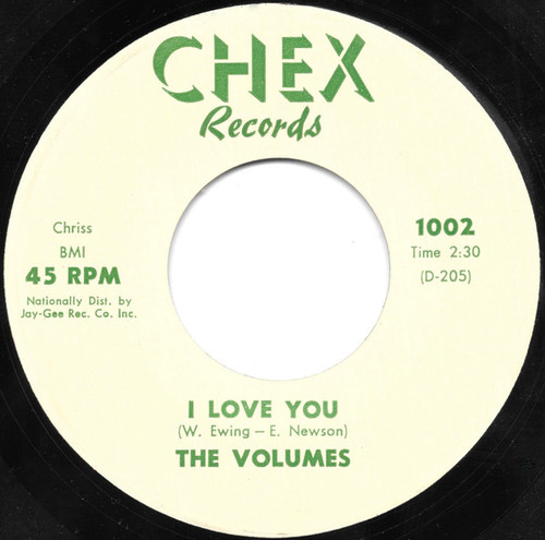 The Volumes - I Love You / Dreams (7", Single)