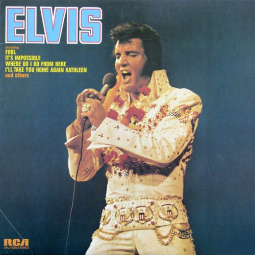 Elvis Presley - Elvis (LP, Album, Ind)