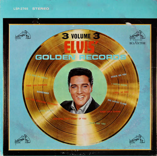 Elvis Presley - Elvis' Golden Records, Vol. 3 (LP, Comp, RE)