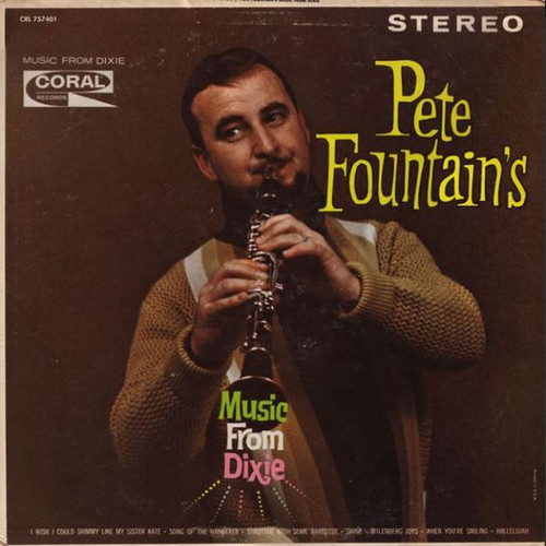 Pete Fountain - Pete Fountain's Music From Dixie (LP, Album)