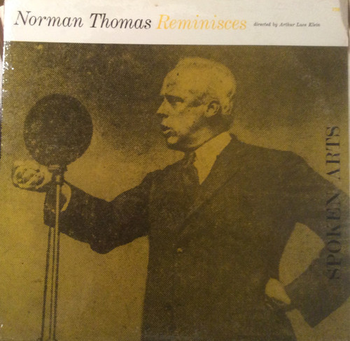 Norman Thomas (7) - Norman Thomas Reminisces (LP, Album)