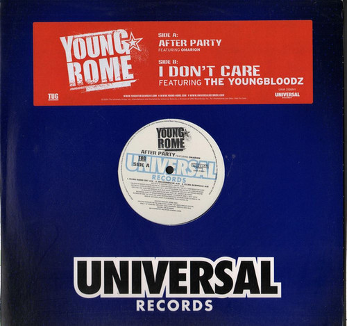 Young Rome - After Party / I Don't Care (12", Single, Promo)