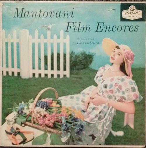 Mantovani And His Orchestra - Mantovani Film Encores - London Records, London Records - LL-1700, LL‚Ä§1700 - LP, Album, Mono 978484816