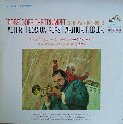 Al Hirt / Boston Pops* / Arthur Fiedler - "Pops" Goes The Trumpet (Holiday For Brass) (LP, Roc)