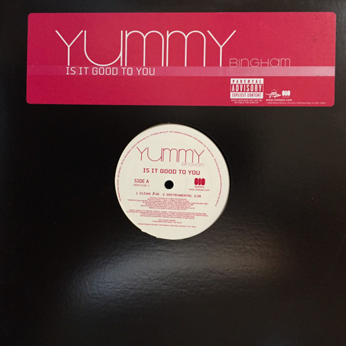 Yummy Bingham* - Is It Good To You (12", Single, Promo)