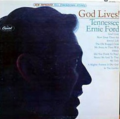 Tennessee Ernie Ford - God Lives! (LP, Album, Win)