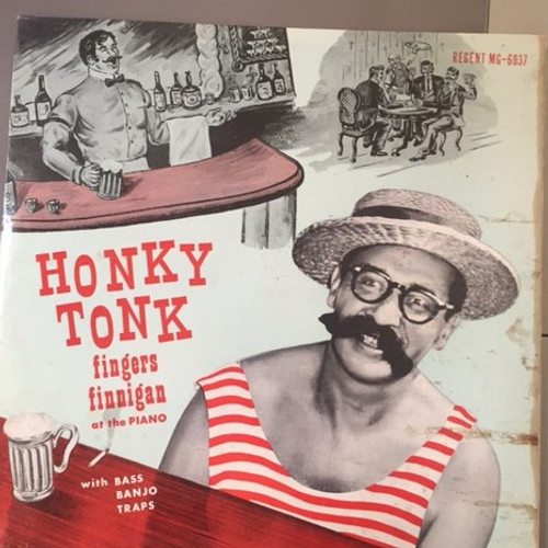 Fingers Finnegan - Honky Tonk (LP, Album, Mono)