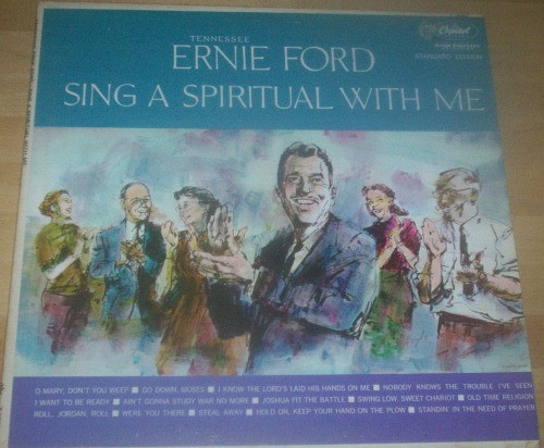 Tennessee Ernie Ford - Sing A Spiritual With Me (LP, Album, Mono)