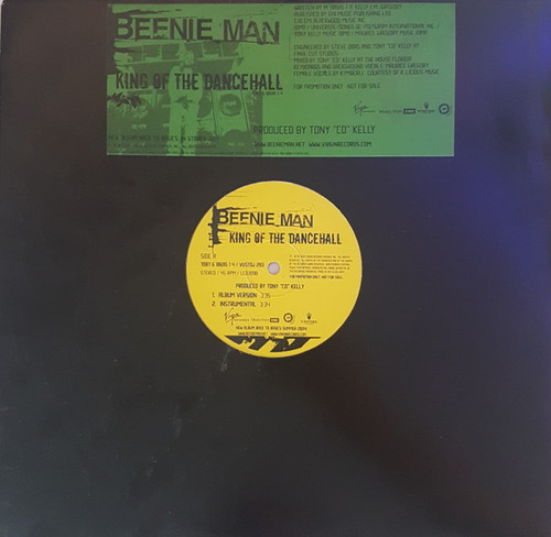 Beenie Man - King Of The Dancehall (12", Promo)
